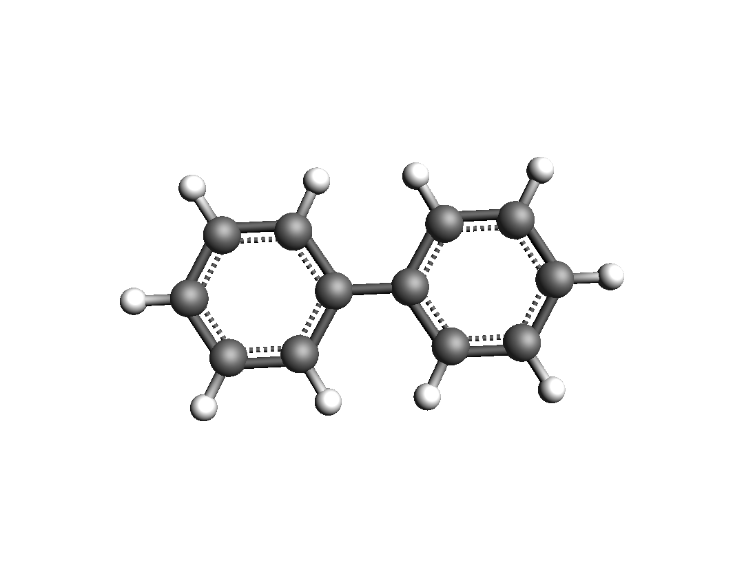 Planar biphenyl