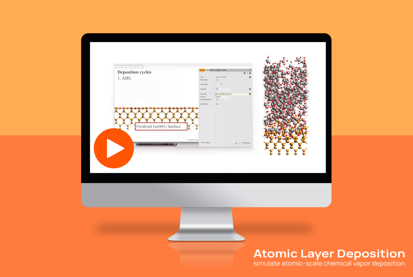 Modeling Chemical Vapor Atomic Layer Deposition - SCM